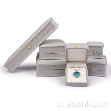 Velvet Jewelry Box Presente Organizador de embalagem personalizado